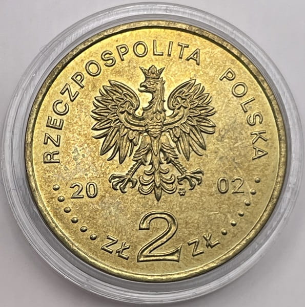 Moneta 2 zł Bronisław Malinowski 2002