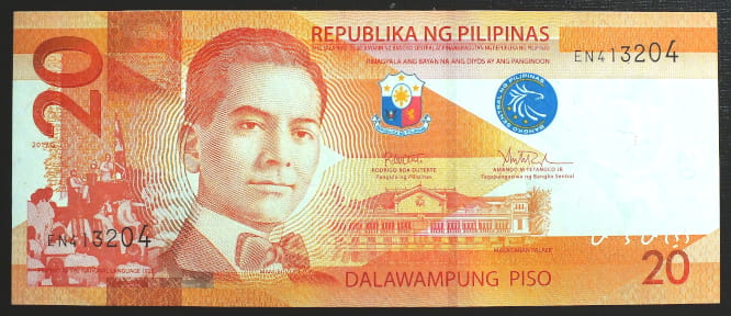 20 Piso - Filipiny