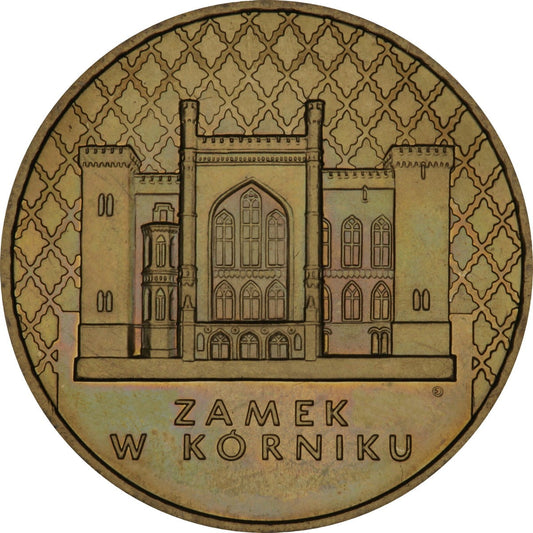 2 zł Zamek w Kórniku