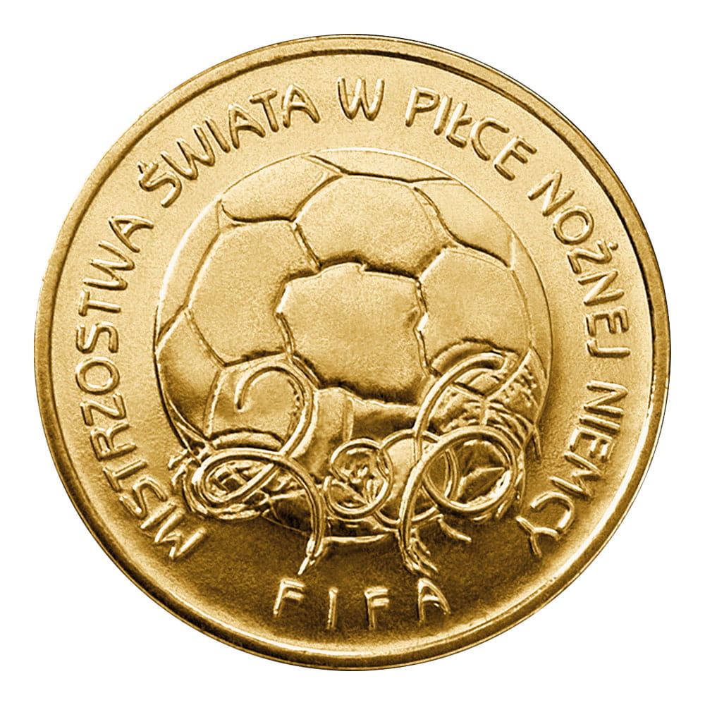 2 zł Mistrzostwa Świata w Piłce Nożnej: Niemcy 2006
