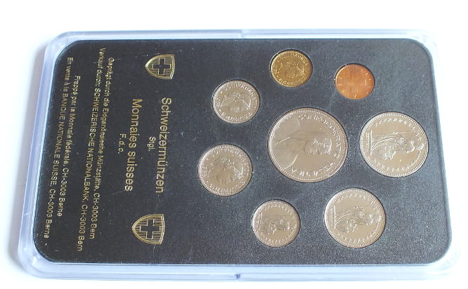 Set Proof 1985 Szwajcaria