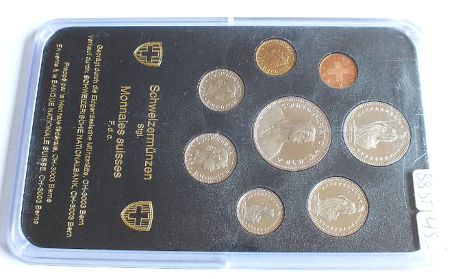 Set Proof 1988 Szwajcaria