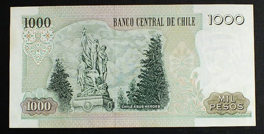 1000 Pesos - Chile  r. 2008