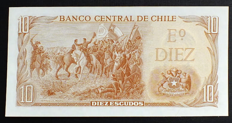 10 Pesos - Chile  1970 r.