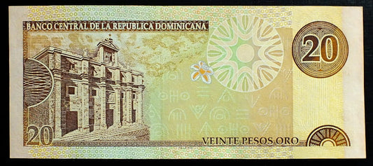 20 Pesos Oro - Dominikana 2001