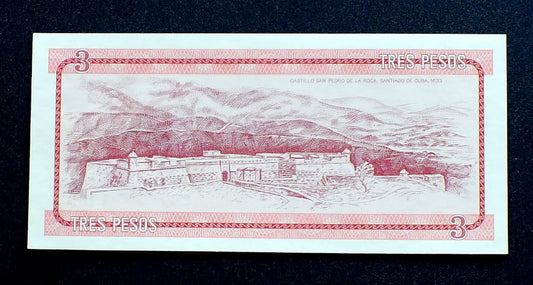 3 peso KUBA - A